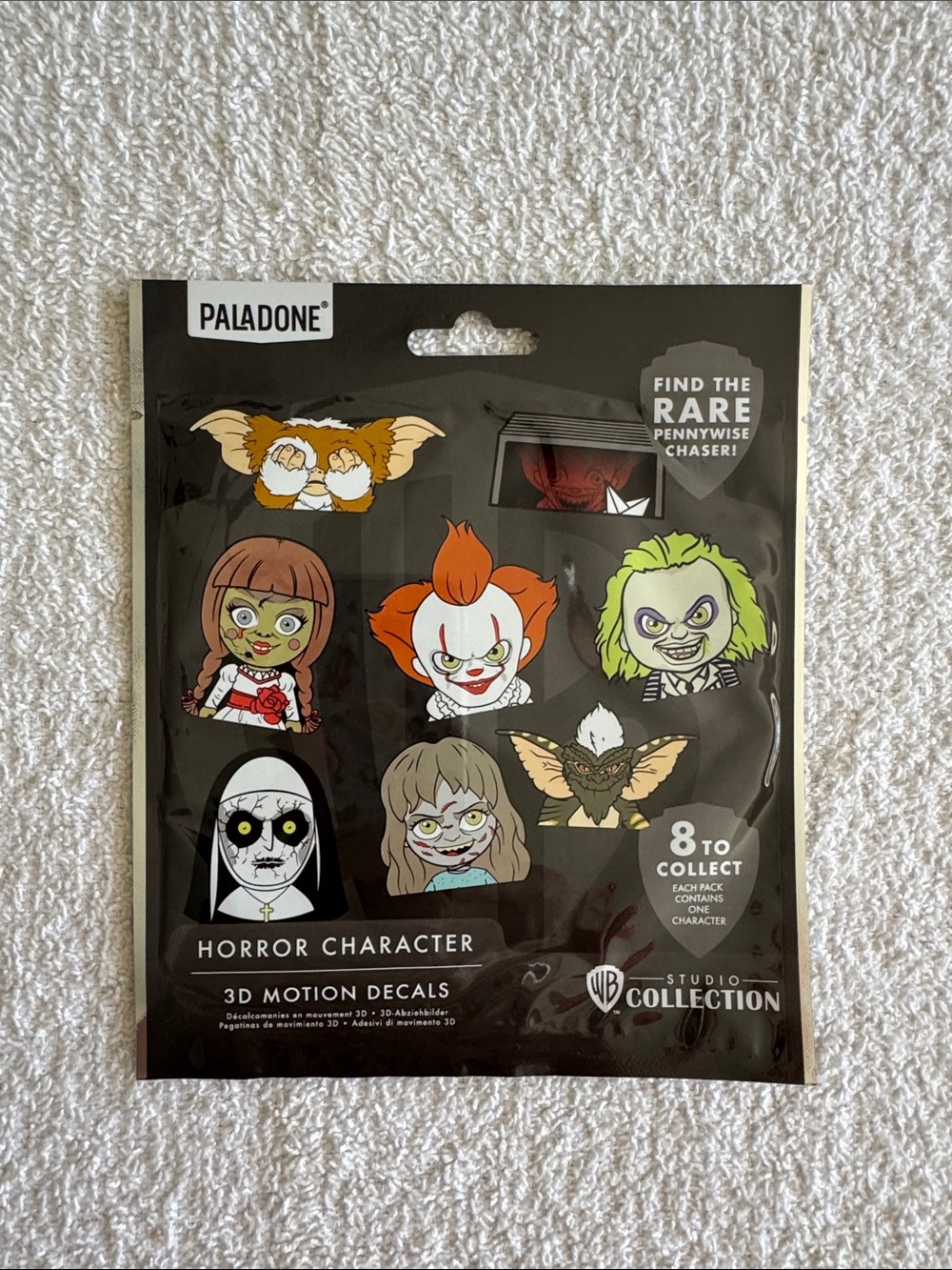 WB Studio Collection Paladone Horror Character 3D Motion Decals